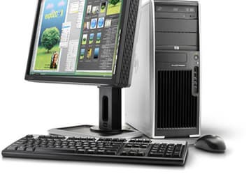 Рабочая станция HP xw4550 на четырехъядерном процессоре AMD стоит $599