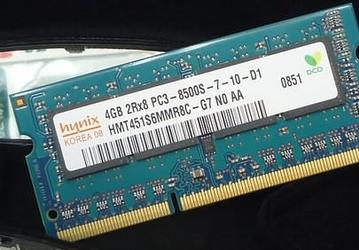 4-ГБ модули DDR3-памяти Hynix позволят «проапгрейдить» MacBook Pro