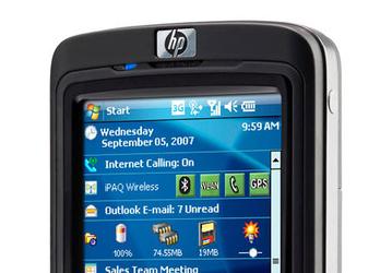 HP iPAQ 610 Business Navigator – младший брат iPAQ 910