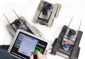 В iRobot думают, как управлять несколькими роботами разведчиками одновременно