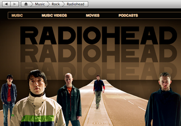 В iTunes Store появился каталог Radiohead