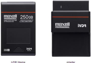 Maxell iVDR-Xtreme — дорогие сменные винчестеры в защищенном исполнении 