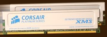Corsair Announces Availability Of DDR1 XMS-4000 2GB Solutions