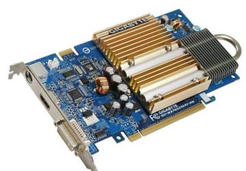 Новый видеоадаптер GIGABYTE на тепловых трубках и с интерфейсом HDMI - GV-NX76G256HI-RH