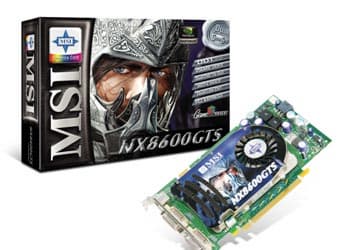 MSI выпускает серию графических карт NX8600/NX8500