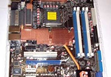 Фото и технические характеристики платы ASUS X48 R.O.G. Rampage Formula