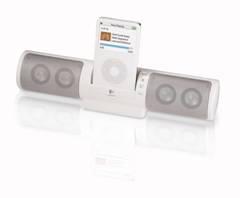 Logitech представляет стильные динамики iPod