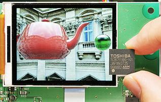 Toshiba To Launch World's Highest Performance 3D Graphics LSI for Mobile Phones
