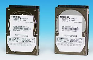 Девять новых 2,5-дюймовых винчестеров Toshiba, включая модель MK3252GSX рекордного объема