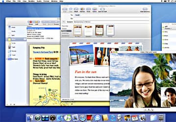 Apple демонстрирует Mac OS X 10.5 Leopard