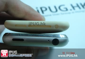 Сравнение формы и размеров двух моделей iPhone