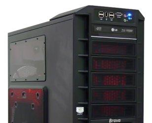 Игровой ПК iRU Brava Home 132W на базе процессора Intel Core i7 