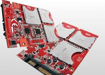 PhotoFast CR-9000 — доступный SSD на базе шести SDHC-карт   