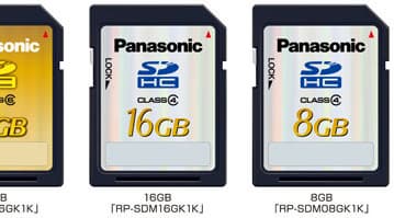 Новые карточки Panasonic SDHC – 16 и 8 Гб, Class 6 и 4