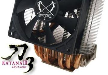 Scythe готовит к выпуску кулер для CPU Katana III 