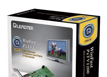 Leadtek: два TV-тюнера с интерфейсом PCI Express