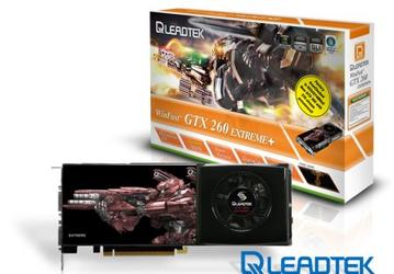 Leadtek выпускает разогнанный акселератор WinFast GTX 260 EXTREME+ 