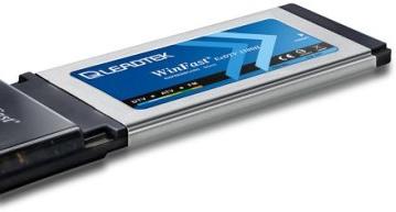 Гибридный тюнер Leadtek WinFast ExDTV2300 H оснащен интерфейсом ExpressCard