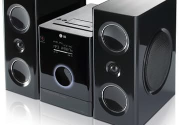 LG: DVD-микросистема  с сенсорным управлением FB-163