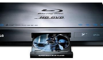 LG BH100 - первый бытовой плеер с поддержкой HD DVD и Blu-ray