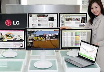 LG представила LX206WU — 20,1-дюймовый экран серии Flatron для создания видеостен 