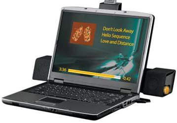 Logitech выпустила звуковую систему AudioHub Notebook Speaker для работы с ноутбуками, совмещающую также в себе и USB-хаб