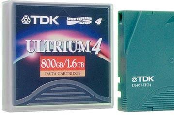 TDK тоже представила картриджи LTO Ultrium 4 объемом 1,6 Тб