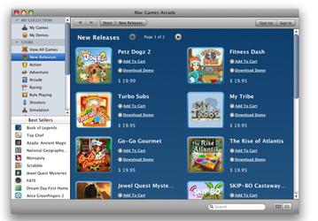 Приложение Mac Games Arcade поможет выбрать игры для Mac 