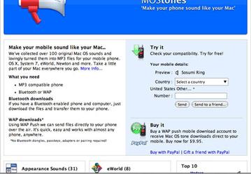 Mac OS Tones – системные звуки Macintosh для сотовых