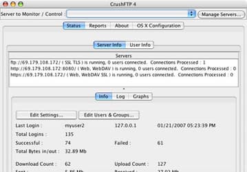 Выпущен CrushFTP 4.4