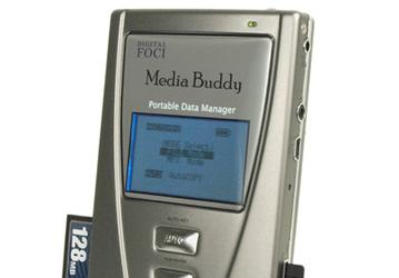 Media Buddy - недорогой портативный накопитель для хранения цифровых фотографий от Digital Foci