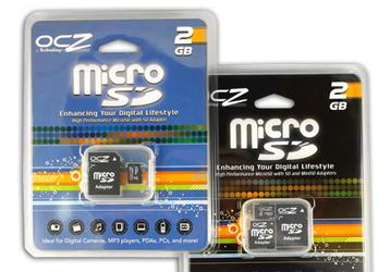 OCZ Announces New MicroSD Flash Cards, Adaptors