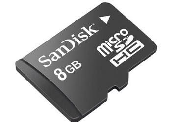 SanDisk: 6- и 8-Гб карты microSDHC для мобильных телефонов и не только