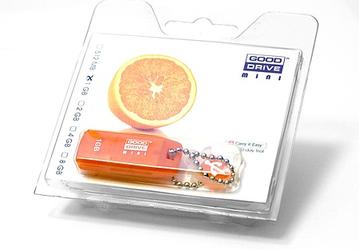 Апельсины от GOODDRIVE: флэш-накопители GOODDRIVE mini емкостью 1 и 2 Гб
