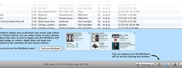 iTunes MiniStore становится опциональным