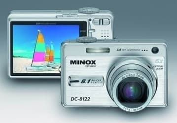 Фотокамера Minox DC 8122: «взрослый» компакт