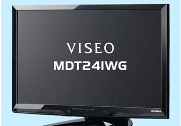 Mitsubishi Viseo MDT241WG: HD-монитор в строгом дизайне