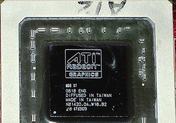 M98 — ноутбучный вариант ATI HD 4850, первые данные и фото