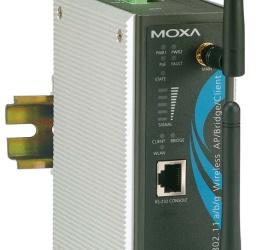 MOXA обновляет линейку промышленных беспроводных адаптеров Wi-Fi 802.11a/b/g серии AWK