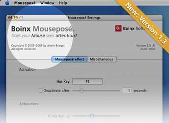 Mousepose 1.3 – утилита в помощь докладчику