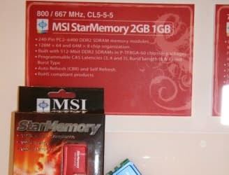 MSI выходит на рынок модулей памяти