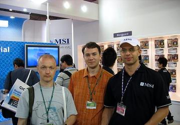 Фоторепортаж с выставки Computex, стенды Micro-Star, часть I: системные платы   
