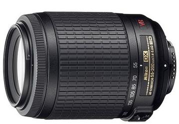 Объектив 55-200 мм f/4-5,6 AF-S VR DX Zoom-Nikkor: стабилизацию - в массы