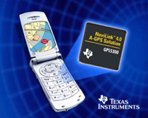 TI поможет добавить GPS в мобильные телефоны