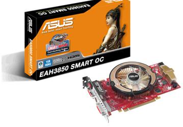 ASUS выпускает HD 3850, «разогнанную с умом»