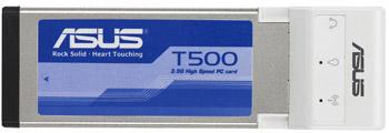 ASUS анонсировала быструю карточку T500 3.5G High Speed PCIe  