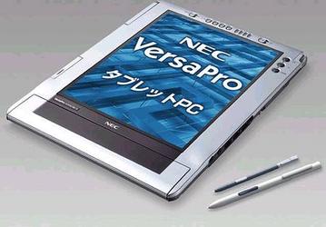 NEC VersaPro VY11F/GL-R: 11-мм планшет под WinXP Tablet PC 2005