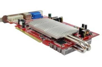 GeCube Radeon X600XT PCIe — также на heat pipe