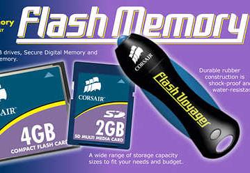 Corsair enters the Flash memory market