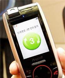 Samsung SCH-310: еще один телефон без клавиш, но с датчиком перемещения